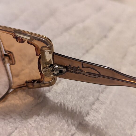 Cazal 951 Vintage Sunglasses Gold/Brown - Picture 6 of 7